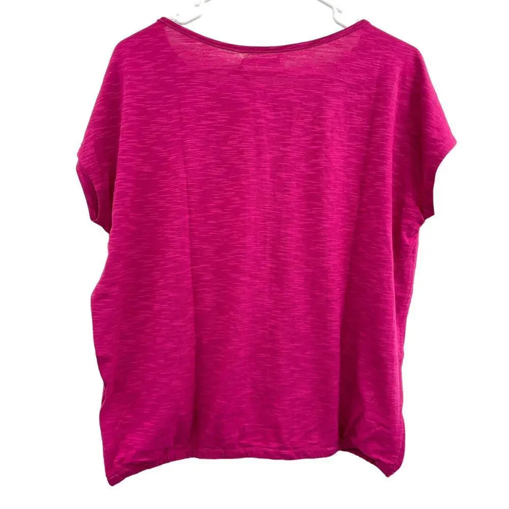 Prana Ocupas Popover Shirt Size Small Orchid Bloom Pink Top New - Picture 6 of 9